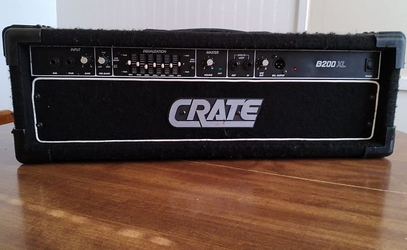 Crate B200XL 200-Watt Bass Amplifier Made in USA! | Reverb Norway