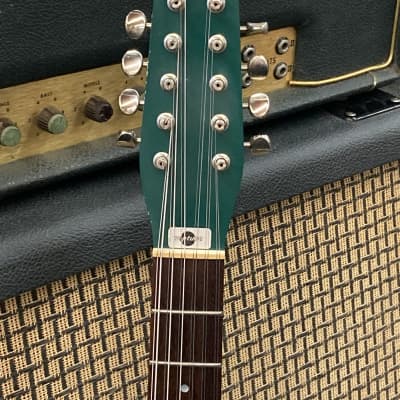 Jerry Jones 12 String 1990s - Green image 3