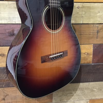 K. Yairi New York 0021 Parlor Sunburst MIJ 2008 | Reverb