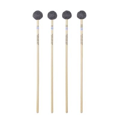 Kolberg R701 marimba mallets Jasmin Solo 1 blue, set of 4 rattan image 2