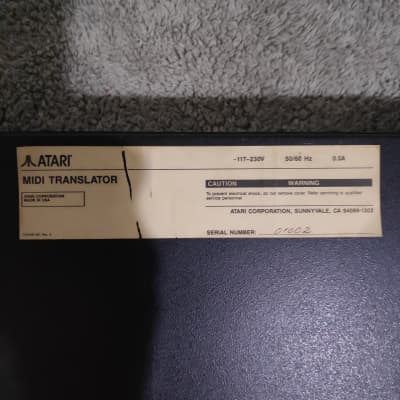 Atari Hotz Box Master Unit - HMT130H 1989 Blue-Black image 5