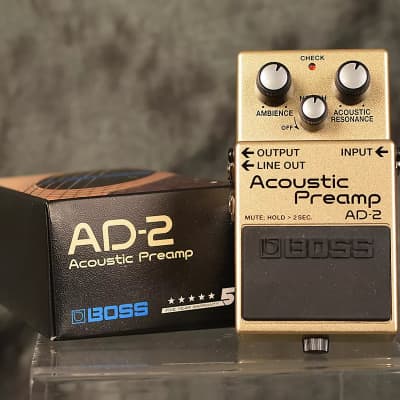 Boss AD-2 Acoustic Preamp Guitar Pedal w/ Fast & Free Shipping Included image 1