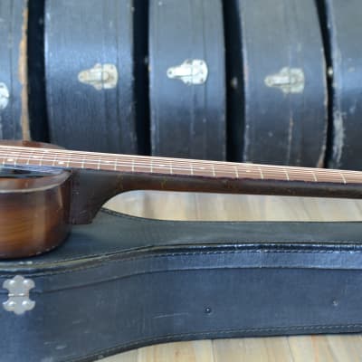 Clean 14 fret 1938 National Duolian in great shape, all original with recent neck reset & case image 13