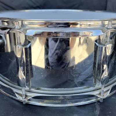 Olympic By Premier 5x14" Chrome Over Steel Snare Drum image 4