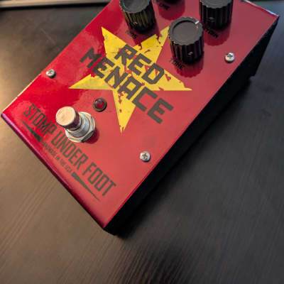 Reverb.com listing, price, conditions, and images for stomp-under-foot-red-menace