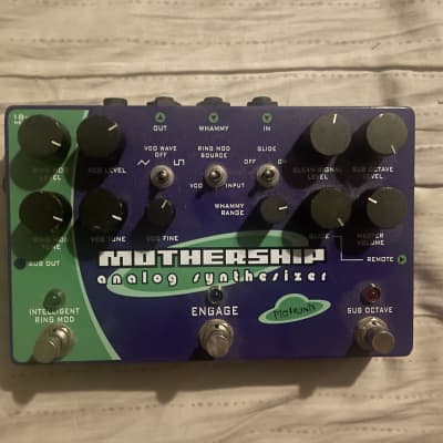 ギター Pigtronix Mothership Analog Synth Pigtronix Mothership 2 Analog Synthesizer Pedal | Sweetwater