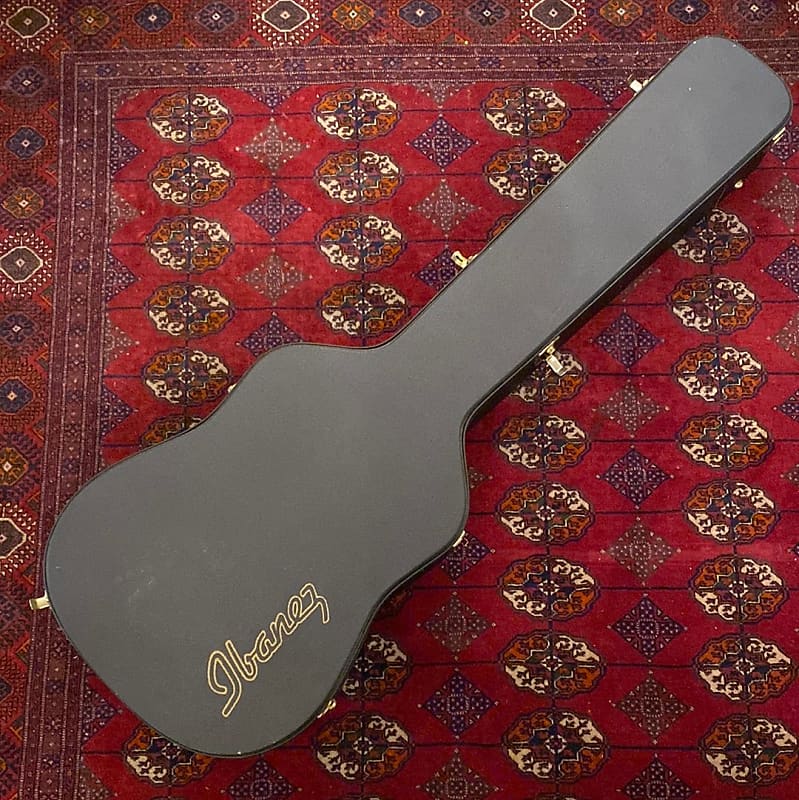 Used Ibanez Hard Shell Acoustic Guitar Case 090623 Reverb