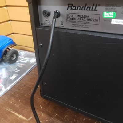 Randall RX15M Dual Channel 15W Guitar Amplifier - Black image 5