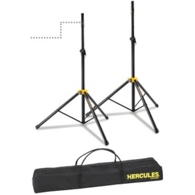 Hercules SS200BB Speaker Stand Pair for sale