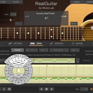 MusicLab Real Guitar 4 Plug In Mac PC Software Reverb