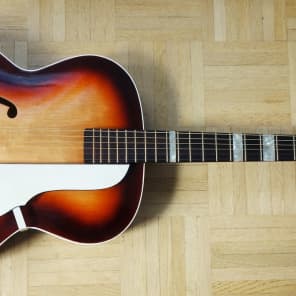 HOPF Archtop guitar  ~1959 German vintage - FREE SHIPPING TO THE USA image 2