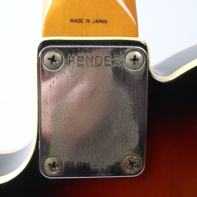 1989 Fender Custom Telecaster '62 Reissue sunburst image 11