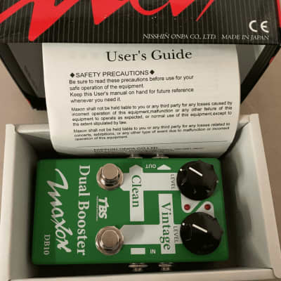 Maxon DB10 Dual Booster | Reverb