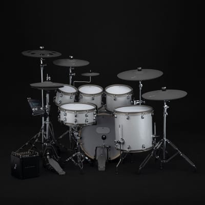 EFNOTE PRO 704 Traditional Electronic Drum Set White Sparkle