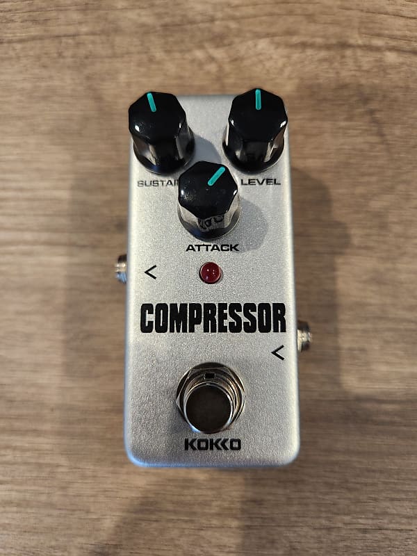 Kokko FCP2 Compressor Guitar Pedal, Fully Analog Circuit Reverb