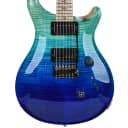 PRS Limited Edition Custom 24 Wood Library 10 Top Blue Fade