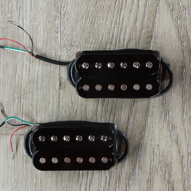 Bare Knuckle Ragnarok 6-String Humbucker Set 50mm Short Carbon