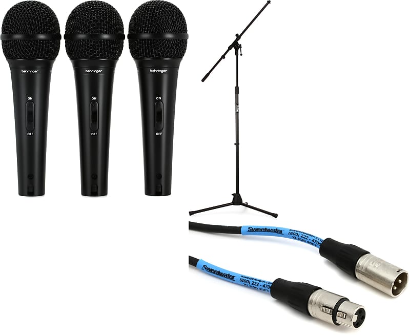 Behringer XM1800S Dynamic Vocal & Instrument Microphone Reverb