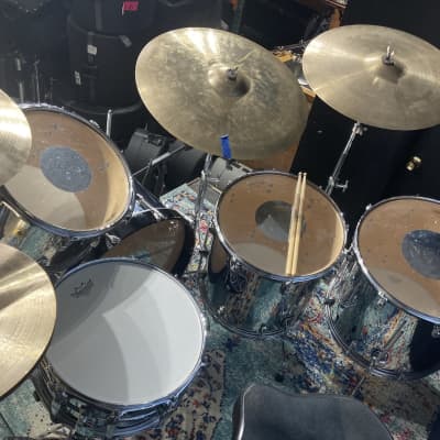 Steve Gorman's Black Crowes/Jimmy Page Tour, Ludwig Classic Series 4-Piece Drum Set, Signed!! image 3