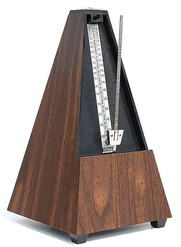 Wittner 845131 Traditional Metronome: Plastic Walnut image 1
