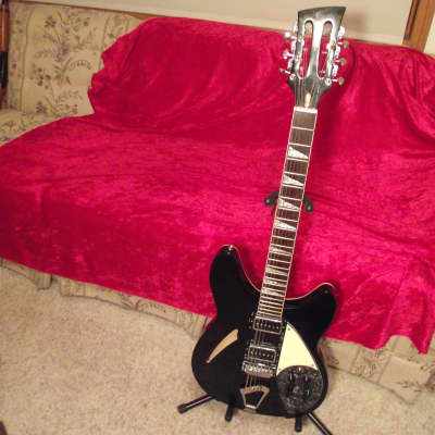 Dugenbacker 12 String Electric 2010's - Gloss Black image 9