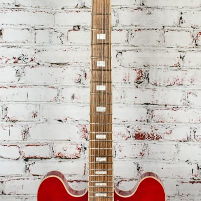 Epiphone - ES-335 Pro - Semi-Hollow Body HH Electric Guitar, Red - x3385 - USED image 3