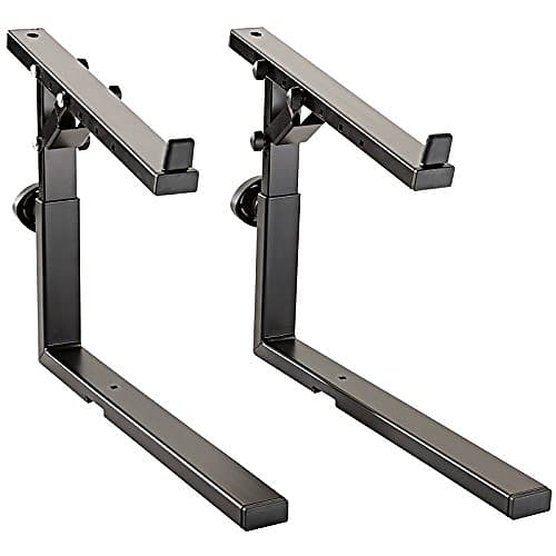 K & M Stands K & M Adjustable stacker, black Music Stand Reverb
