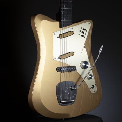 Uma Guitars Jetson 2 "Gold Leaf" w/ Mastery bridge & Vibrato NEW/2020 DEMO VIDEO ADDED (Authorized Dealer) image 7