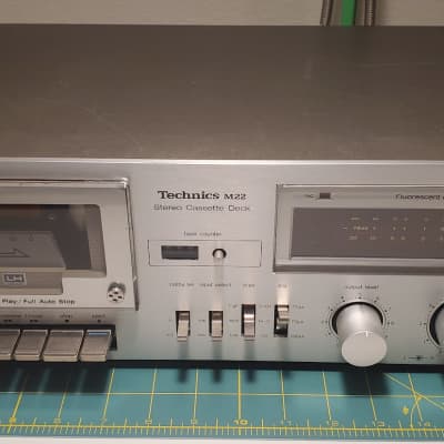 Vintage Stereo Cassette Deck Technics M 22 image 2