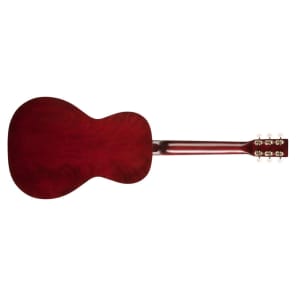 Art & Lutherie Roadhouse Parlor Acoustic-Electric Guitar - Tennessee Red image 3