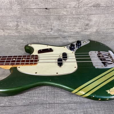 Fender Competition Mustang Bass 1971 Lake Placid Blue image 4
