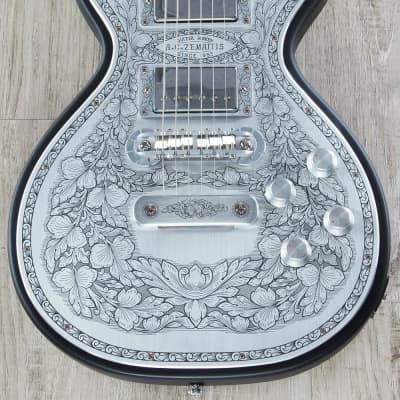 Zemaitis C24MF Casimere Metal Front Electric Guitar