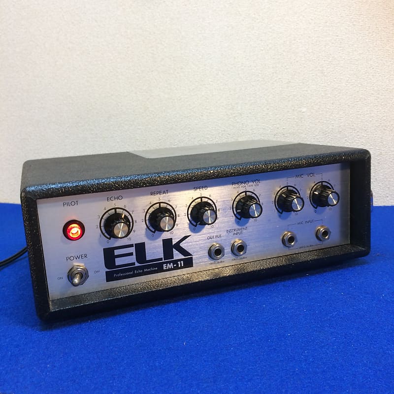 ELK EM-11 エコーエフェクター 1978 ELK EM-11 Professional ECHO machine- 8 Track tape delay