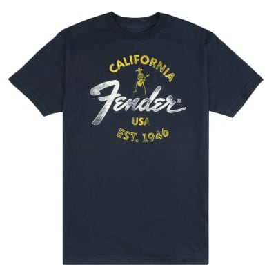 Fender Baja Blue T-Shirt (Medium) - T-Shirt Bild 1