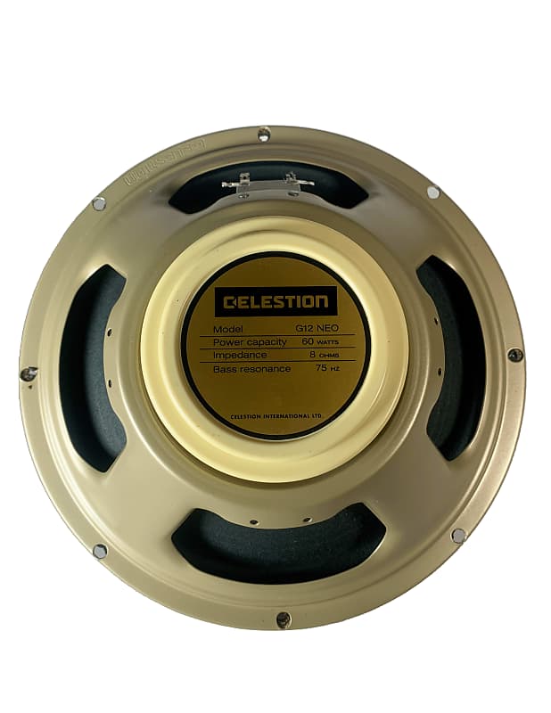 Celestion T5981 G12-NEO Neo Classic Series 12 60 Watt 16Ω Speaker – Found  Sound