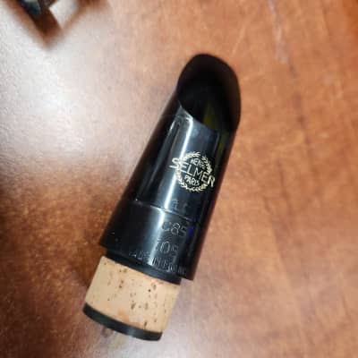 Selmer C85 105 clarinet mouthpiece with cap and ligature new old stock image 3