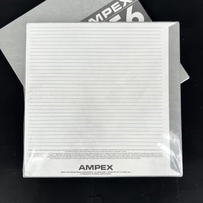 New, Unopened Ampex 456 Grand Master Studio Mastering Tape image 3