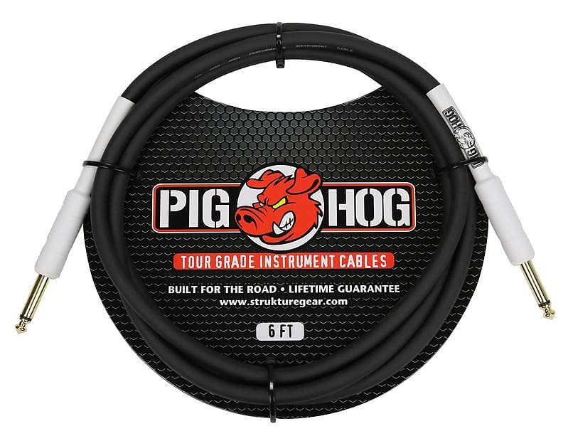 PIG HOG 6FT 1/4" - 1/4" 8MM INST. CABLE image 1