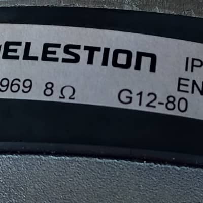 Celestion G12 Classic Lead 80 12" 80-Watt 8ohm Guitar Amp Speaker - Slash AFD Tone - Vintage image 4