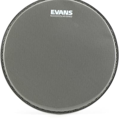 Evans Hybrid Grey Marching Drumhead - 13 inch image 1