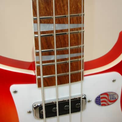 2023 Rickenbacker 4003 Electric Bass Guitar Fireglo image 9