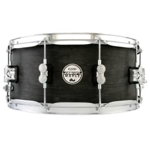 PDP PDSN6514BWCR 6.5X14 Black Wax 10 Ply Maple Snare Drum