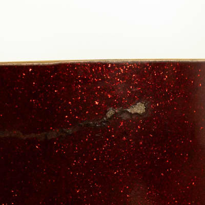 1960s Rogers Tower Sparkling Red Pearl Drum Set image 13