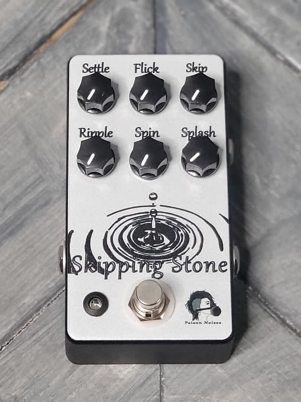 Poison Noises Skipping Stone Delay Effect Pedal image 1