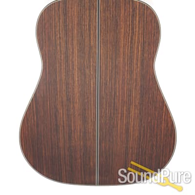Wes Lambe Custom Dreadnought Acoustic Guitar - Used image 8