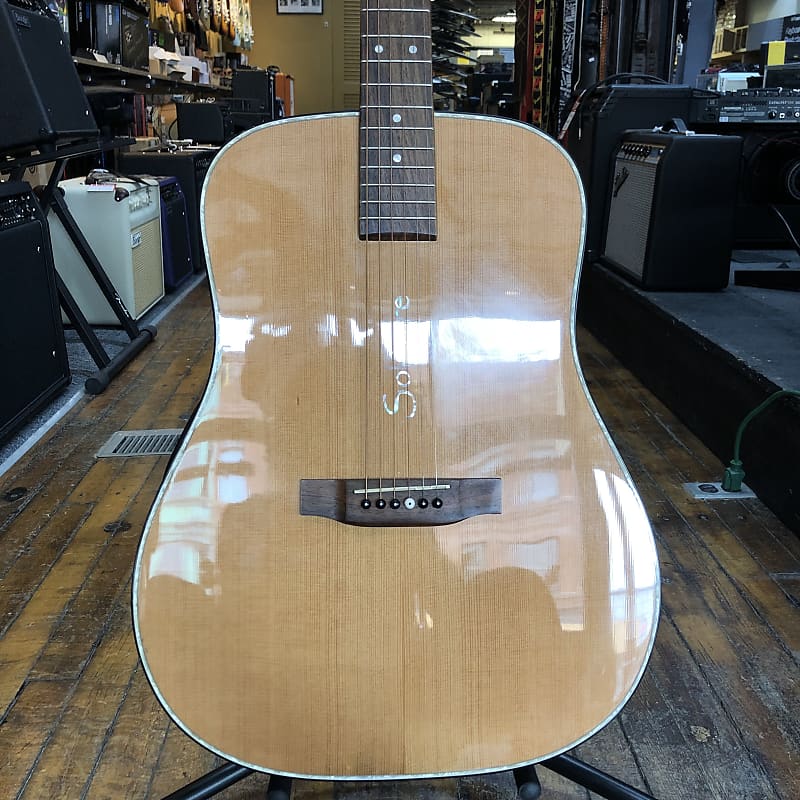 Boulder Creek Solitaire R3N Allsolid Cedar/Mahogany Reverb