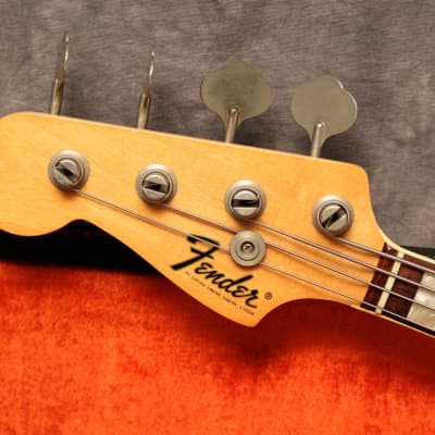1974 Fender Jazz Bass - Sunburst - Left Handed - OHSC - Exc 9.5/10 Condition image 4