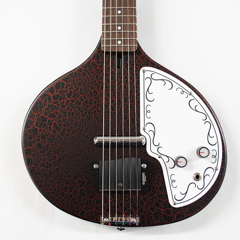 Danelectro Baby Sitar - Red Crackle image 1