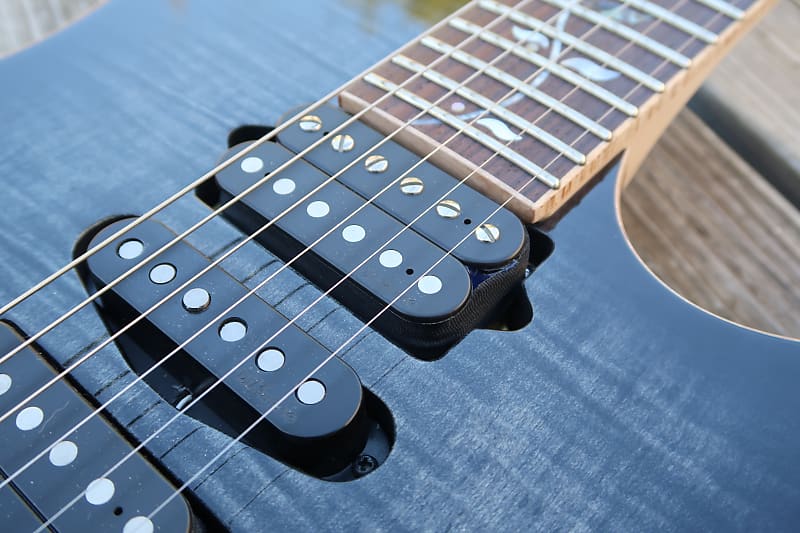 Ibanez RG8570Z BRE - J Custom - 2018 Black Rutile RG Guitar