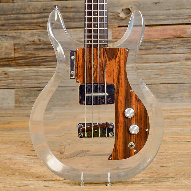 Ampeg Dan Armstrong Lucite Bass Clear 1970 image 1